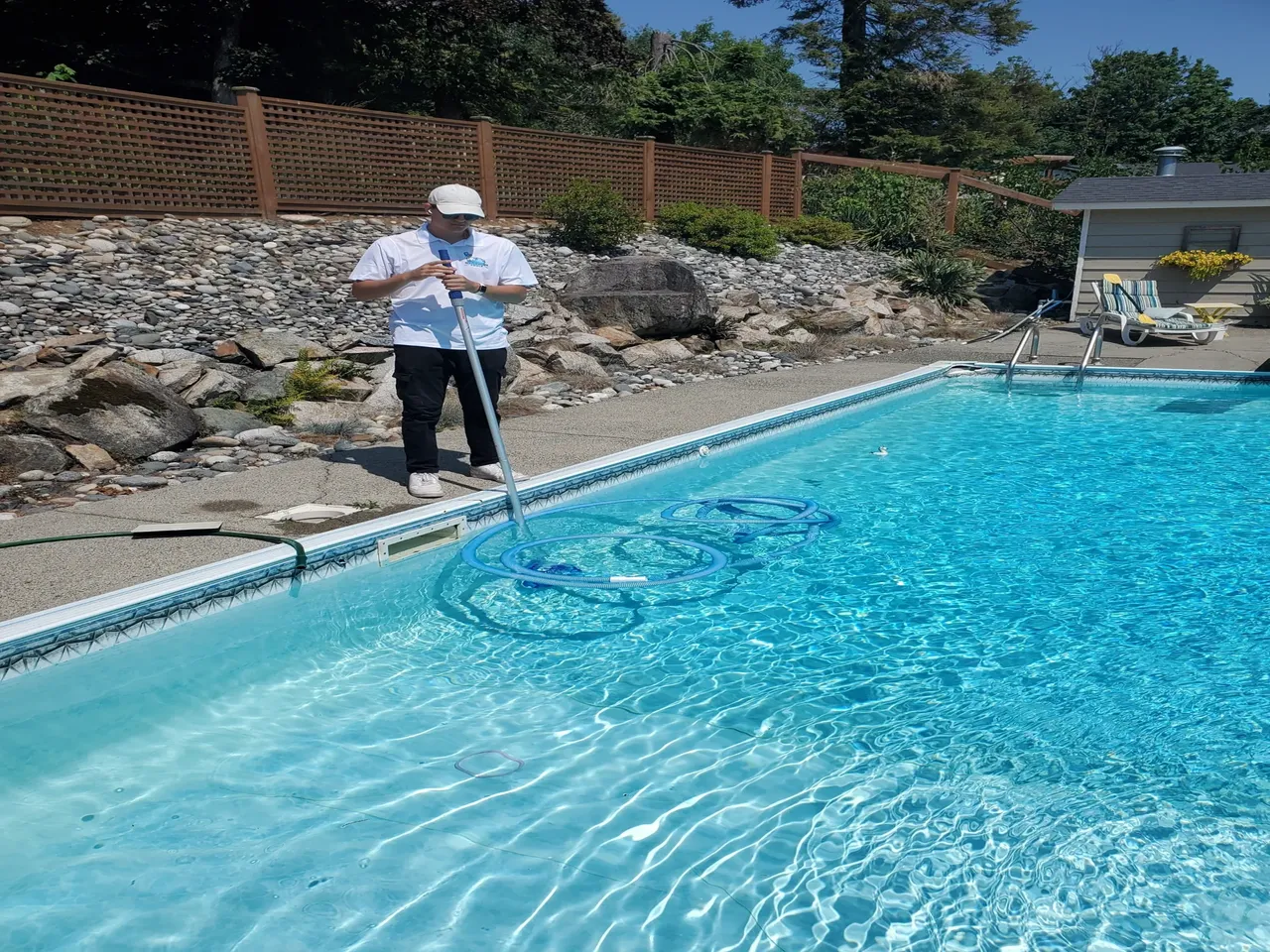 Pool cleaning in the Fraser Valley