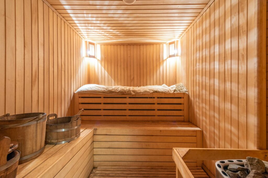 Sauna instalation in Mission