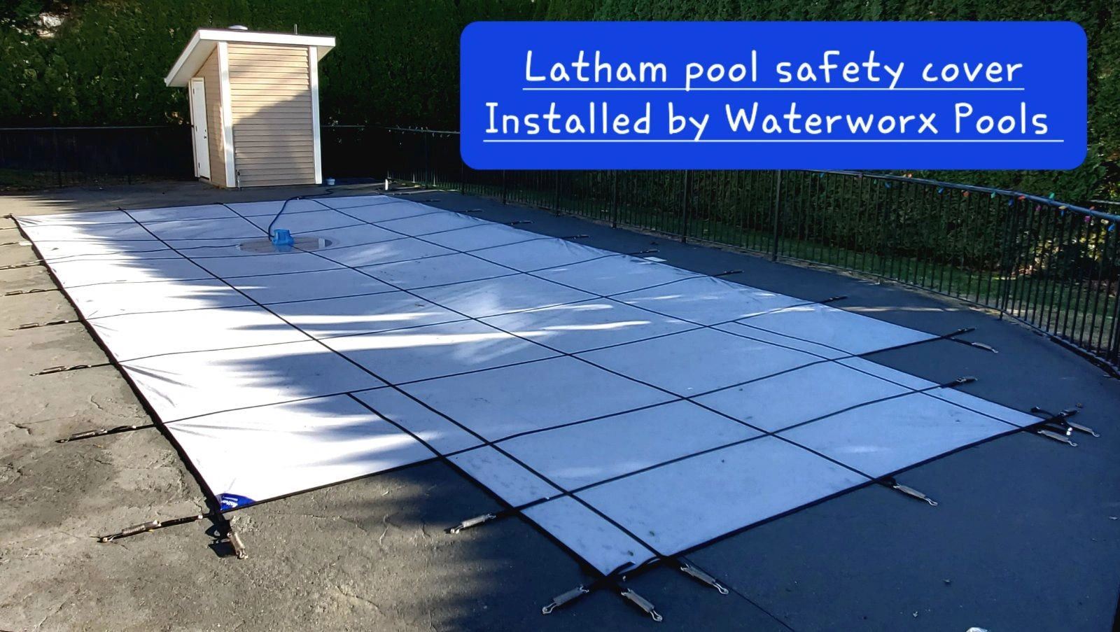 Swimming pool and hot tub covers