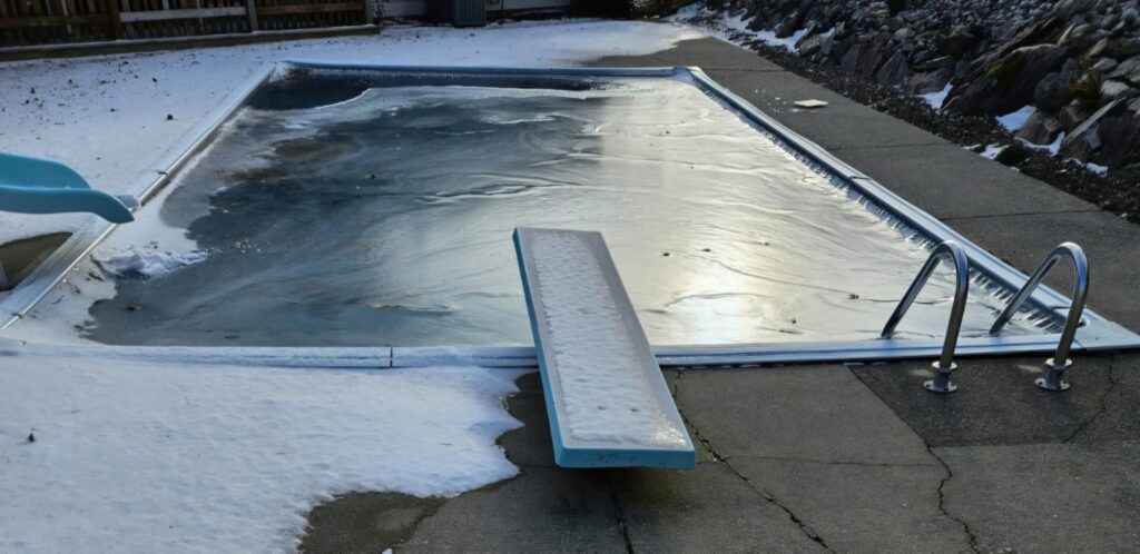 Frozen pools, what to do