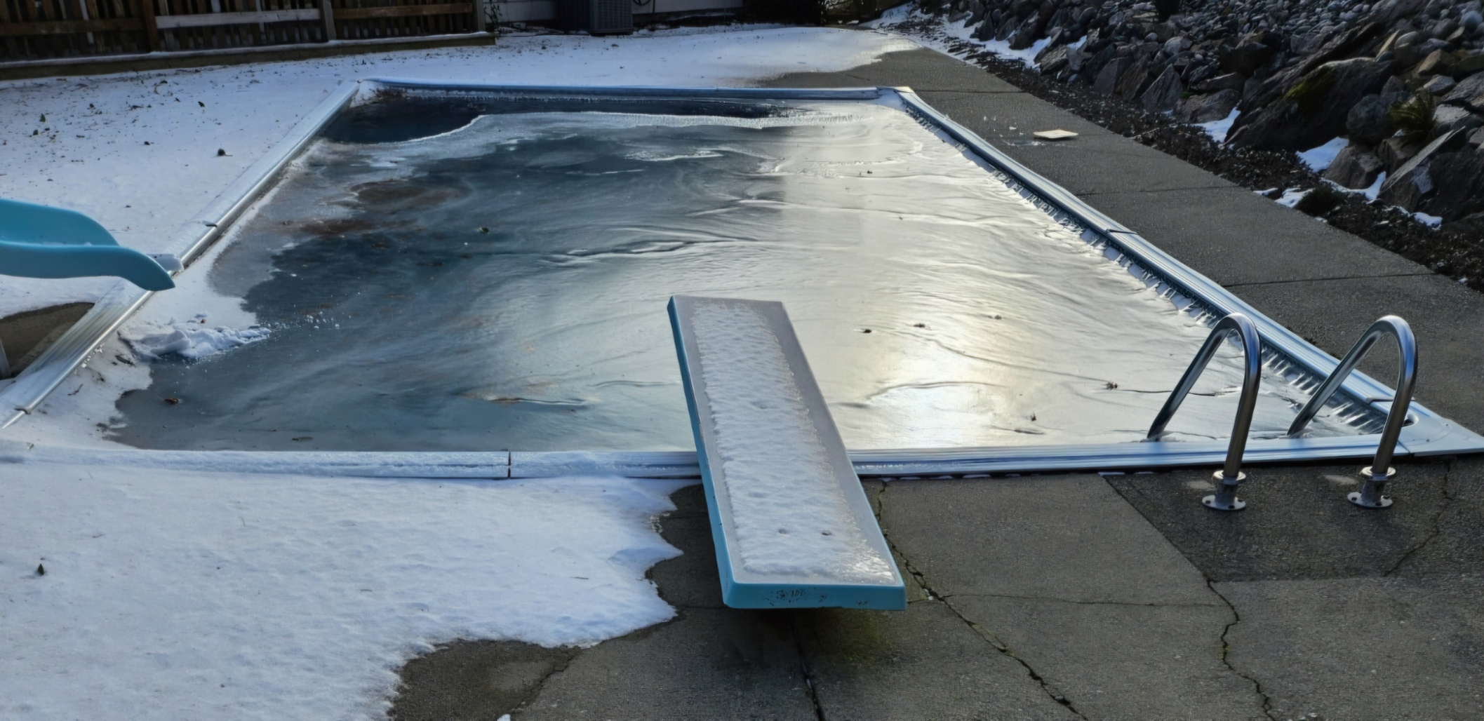 Frozen pools, what to do